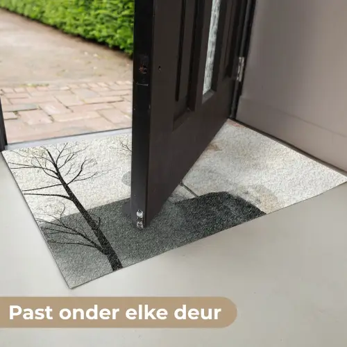 Wabi sabi - Beige - Plant Deurmat klein -USP_NL
