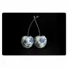 Kersen - Delfts blauw - Fruit Placemat vinyl groot -zzsfeer1_Kitchenyeah-website