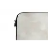 Subtiel - Structuur - Beige laptophoes neopreen klein 279 -detail