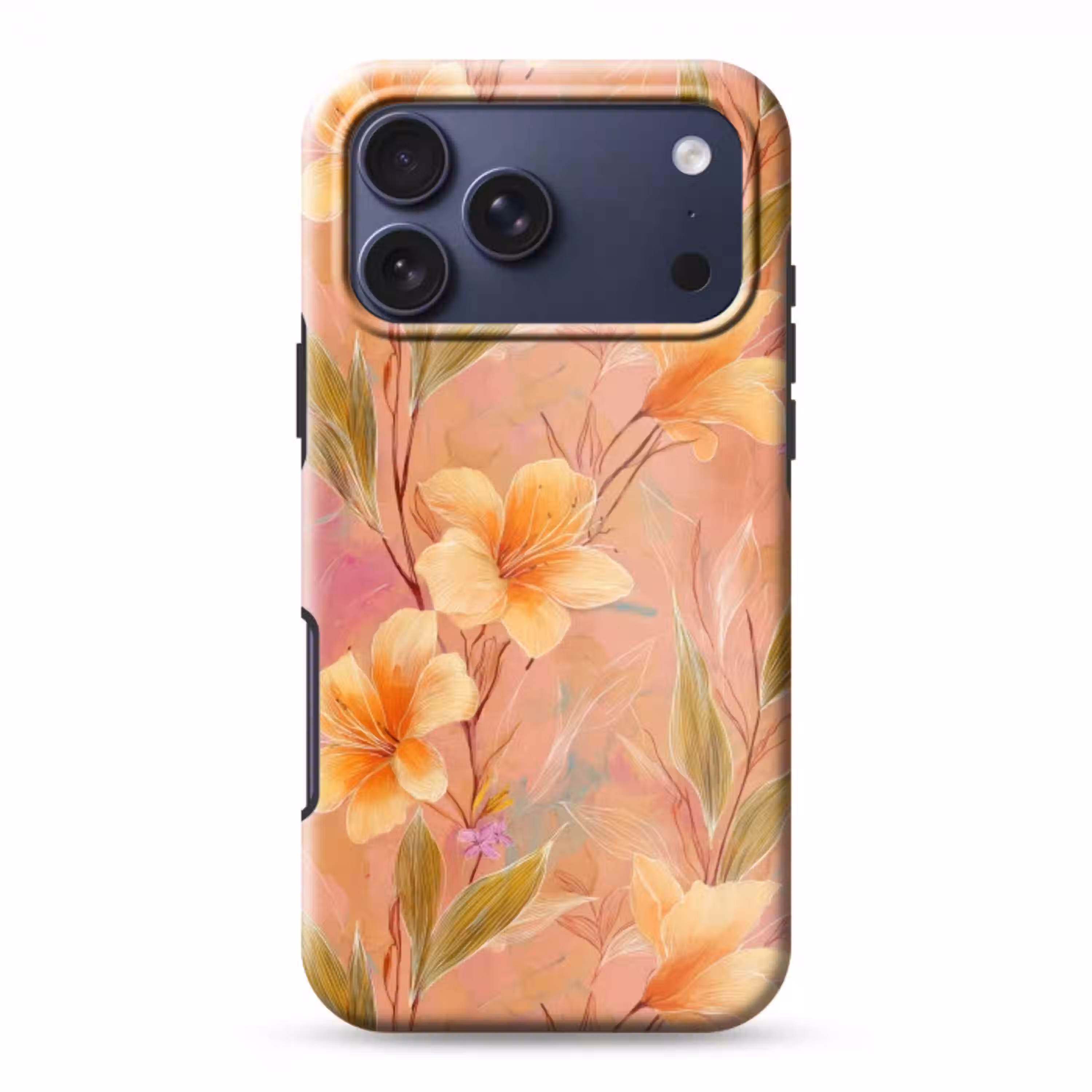Botanisch - Bloemen - Kleurrijk Toughcase MagSafe Apple iPhone 17 Pro Max klein 1019 -3d