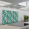 Panterprint - Bladeren - Jungle keuken achterwand spatscherm middel -3d_schuin