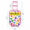 Hartjes - Patroon - Kleurrijk Kinderkoffer - Roze klein -productfoto_formaten