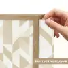 Modern - Abstract - Beige Light Box met batterij (Wandlamp) middel 907 -USP_websiteprintNL