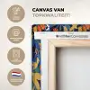 Zomer - Vlinder - Marineblauw - Blauw canvas 2cm xxl 828 -sfeer2