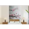 Bloesem - Kunstzinnig - Roze - Sakura fotobehang vinyl groot -bed