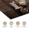 Schotse hooglander - Krant - Toilet poster papier klein -closeup_NL