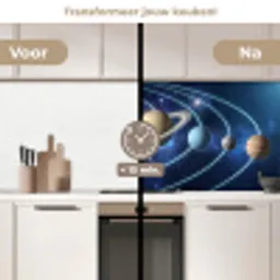 Ruimte - Zonnestelsel - Blauw keuken achterwand 2 middel -voor-na2_NL