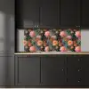 Dahlia - Bloemen - Patroon keuken achterwand 2 middel 871 -sfeer1