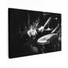 Drummer - Zwart - Drumstel canvas 2cm klein -z3d