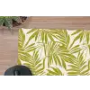 Palmblad - Patroon - Groen muismat rubber klein 262 -closeup