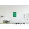 Menu - Quote - Roze textielposter latten blank klein -kinderkamer