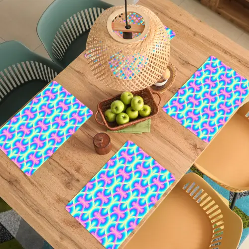 Regenboog - Neon - Kleuren Placemat vinyl groot 368 -zzsfeer5_Kitchenyeah-website
