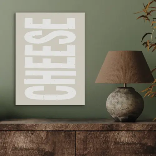 Food - Japandi - Cheese - Decoratie PET vilt klein -sfeer2