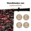 Spat - Abstract - Waterverf - Zacht Wandkleed katoen klein 269 -sfeer2