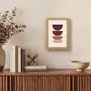 Harmonieus - Symmetrisch - Rood Light Box met kabel (Tafellamp) klein -sfeer2