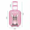 Kauwend knaagje Kinderkoffer - Roze klein -productfoto_formaten
