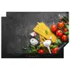 Italiaanse Kookinspiratie Inductie beschermer vinyl 3mm klein -3d
