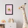 Ei - Disco - Ontbijt - Glitter fotolijst zwart zonder passe partout klein -usfeer4_kinderkamer