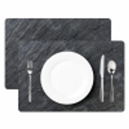 Natuursteen - Industrieel - Leisteen - Structuur - Grijs Placemat vinyl groot -zzsfeer2_Kitchenyeah-website