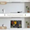 Kruiden - Lepel - Specerijen - Zwart - Keuken keuken achterwand spatscherm klein -voor_na_NL