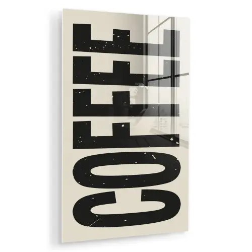 Japandi - Koffie - Decoratie - Vintage plexiglas 5mm klein -zzzproduct_nieuw