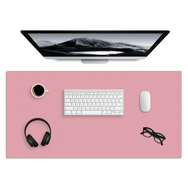 Desk Mat - Pink - Colors - Interior - Solid - Color