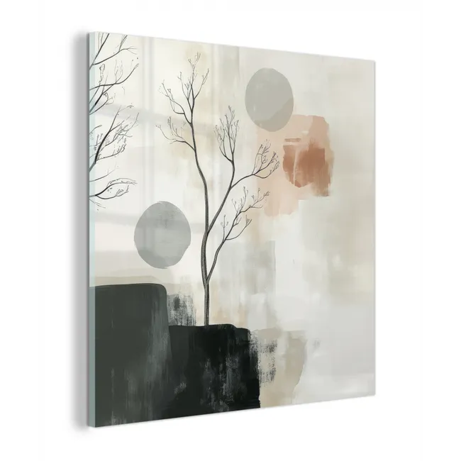 Wabi sabi - Beige - Plant plexiglas 5mm klein -z3d