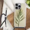 Dennentak - Naaldvormige bladeren - Lichtgroen Hoesje iPhone 16 Pro Max met koord klein -sfeer4