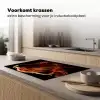 Schotse hooglander - Koe - Hoorns - Portret - Dieren Inductie beschermer vinyl 3mm klein -sfeer1