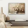 Bloemen - Vaas - Stilleven - Beige canvas 2cm klein -sfeer6