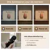 Beer - Minimalistisch - Bruin Light Box met batterij (Wandlamp kind) middel -USP_lichtkleurNL