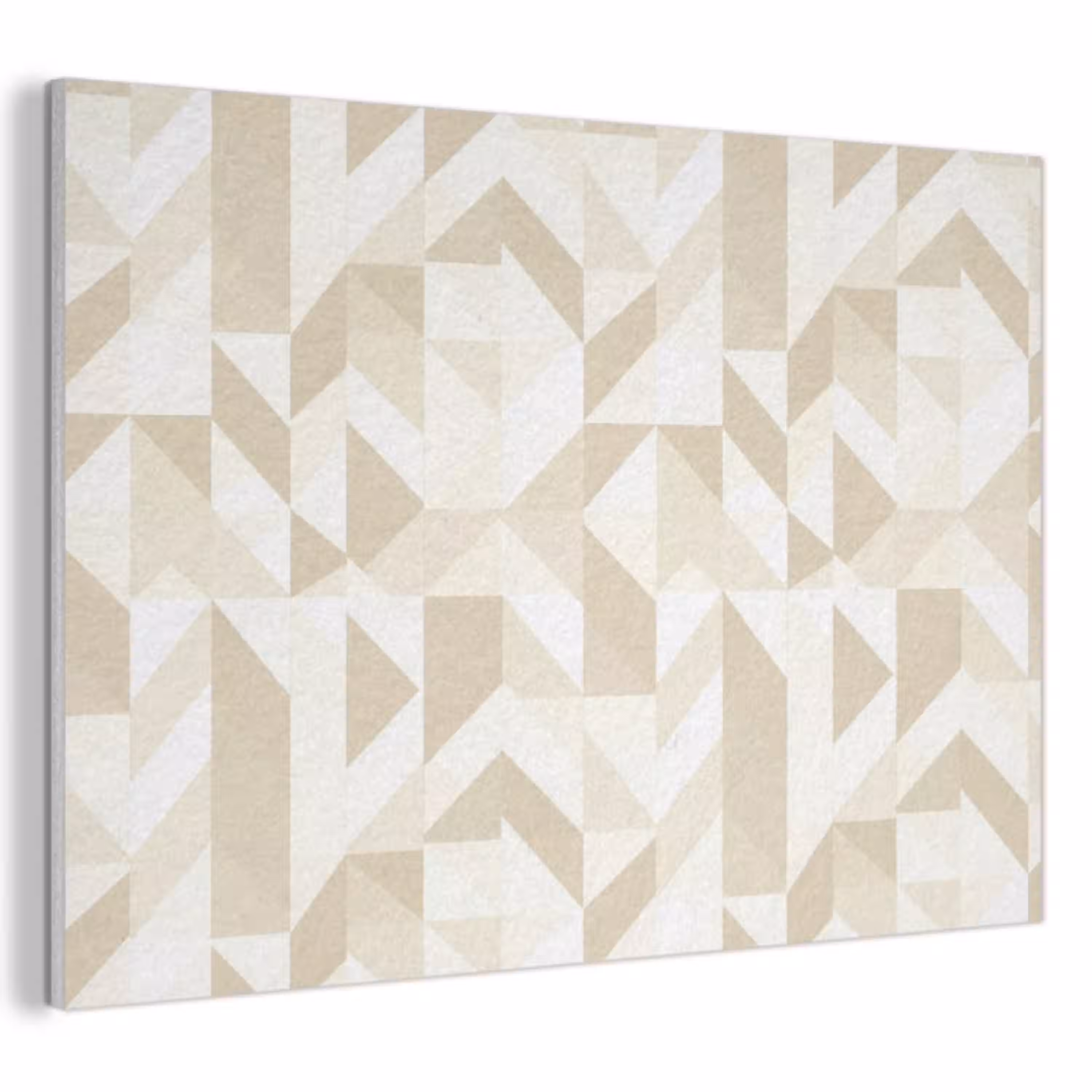 Modern - Abstract - Beige PET vilt klein 837 -3d