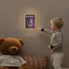 Hond - Kleurrijk - Dier - Dierenhoofd Light Box met kabel (Kinderlampje) klein -sfeer4a_kind
