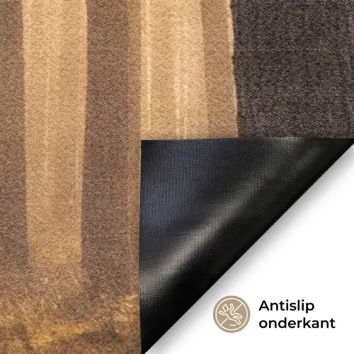Bos - Mist - Zonlicht Deurmat klein -antislip_NL