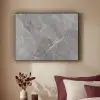 Marmer - Grijs Textielframe zwart klein -sfeer1