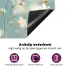 Stengels - Bloemen - Lucht - Wit Inductie beschermer vinyl 3mm klein -zzzzzzz-cc-onderkant