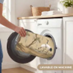 Kraanvogels - Water - Beige Badmat klein -USP_WasbaarFR