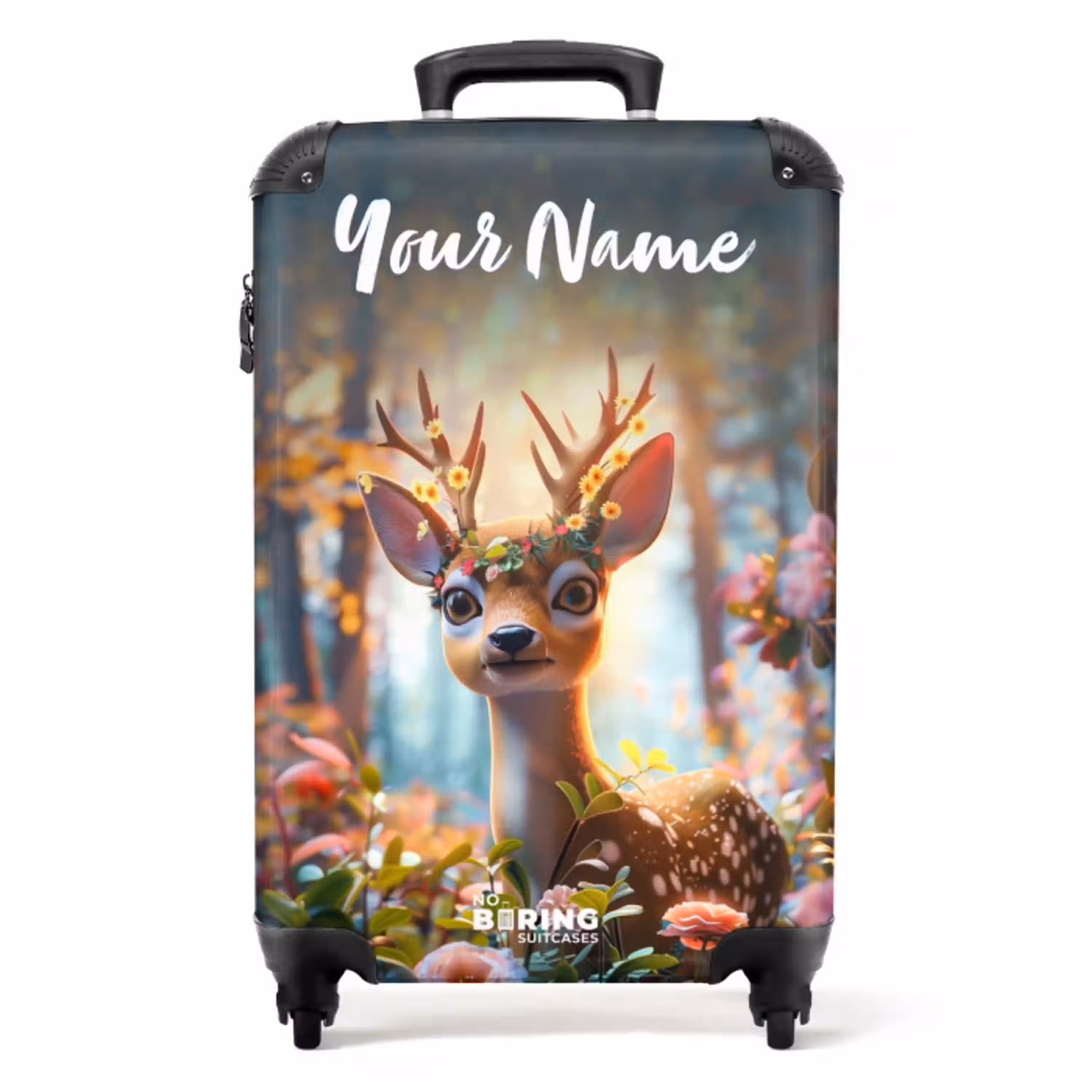 Bo bloemengewei NBS - Handbagage koffer - Kinderen Unisex middel -productfoto_recht