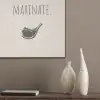 Vlees - Minimalistisch - Beige - Quote PET vilt klein -sfeer6_closeup