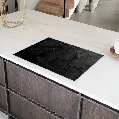 Zwart - Verf Inductie beschermer vinyl 3mm klein -sfeer8
