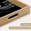 Hardloopschoenen - Rennen - Druppels - Zwart Dienblad Rechthoek middel -USP_HandgreepNL
