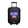 Game - Letters - Neon Kinderkoffer - Zwart klein -3d