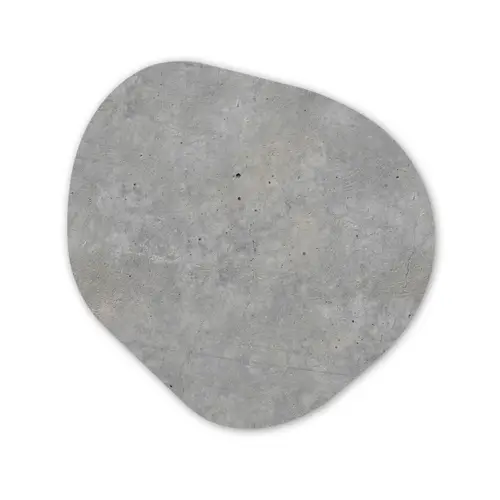 Beton - Patronen - Industrieel Wandcirkel Organisch Forex 3mm klein 629 -3d