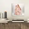 Huisje - Suiker - Pastel aluminium wit klein -sfeer1