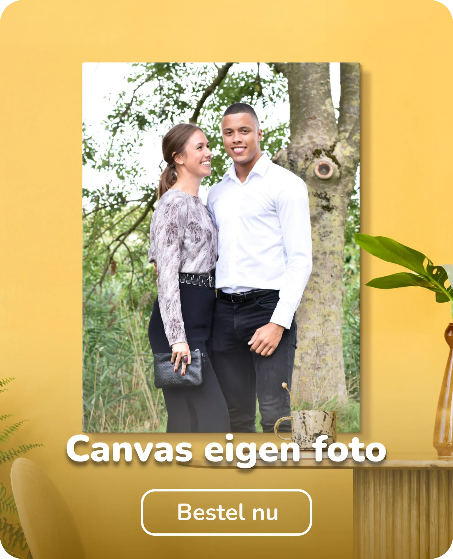 Canvas eigen foto