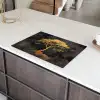 Boom - Schilderij - Goud - Abstract Inductie beschermer vinyl 3mm klein -sfeer8