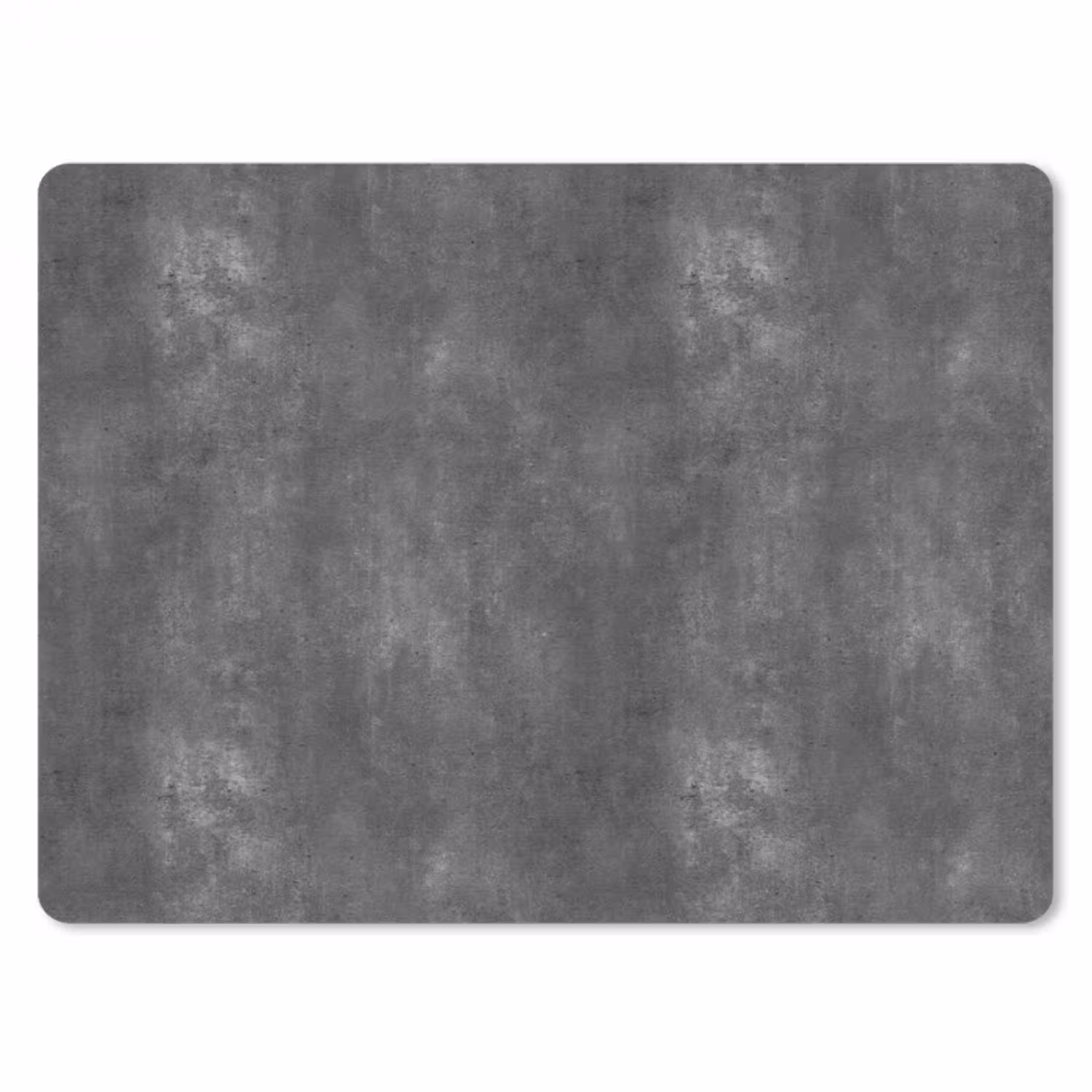 Donkergrijs - Ruw - Beton muismat rubber klein 262 -3d