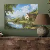Zwaan - Bomen - Rust PET vilt klein -sfeer2