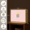 Blah - Bliksem - Roze Light Box met batterij (Wandlamp) middel -USP_websiteoverzichtDE