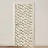 Touw - Gebreid - Beige deurposter klein 289 -3d_beige